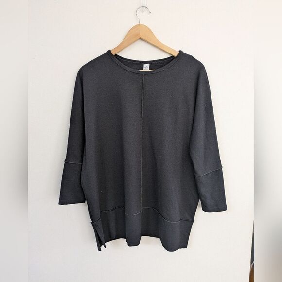 Spanx Perfect Length Dolman Sleeve Top Sweater S Small black - Picture 5 of 10